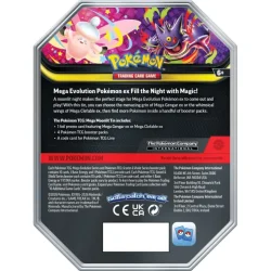 Pok�mon Tin - Mega Moonlit Ex Tin - Udgivelse 5 Juni 