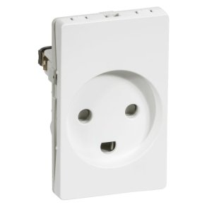 Fuga Stikkontakt M/J uden afbryder 1,5M hvid