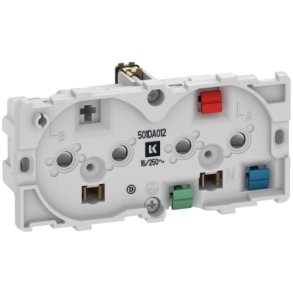 Fuga 2M stikkontakt M/J uden afdkning