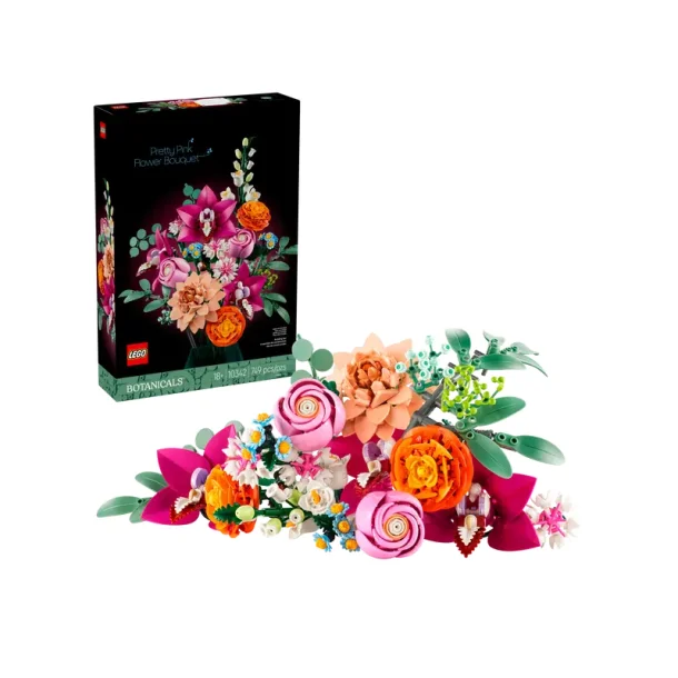 Smuk pink blomsterbuket
