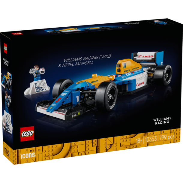 Williams Racing FW14B og Nigel Mansell 10353