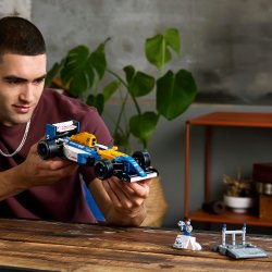 Williams Racing FW14B og Nigel Mansell 10353