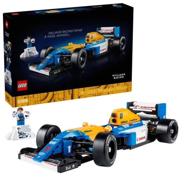 Williams Racing FW14B og Nigel Mansell