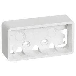 FUGA Underlag 2 modul, vandret, hvid