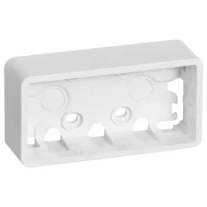 FUGA Underlag 2 modul, vandret, hvid