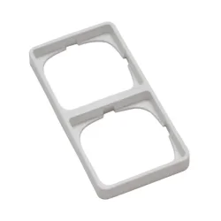 Fuga Ramme 50 2x1M hvid