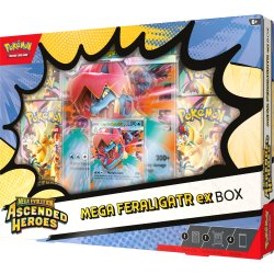 Ascended Heroes - Mega Feraligatr ex Collection Box - Pokemon kort Kommer online d. 22 Maj kl. 10.00