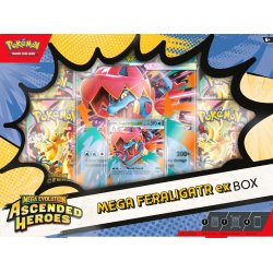 Ascended Heroes - Mega Feraligatr ex Collection Box - Pokemon kort Kommer online d. 22 Maj kl. 10.00