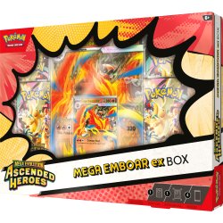 Ascended Heroes - Mega Emboar ex Collection Box - Pokemon kort - Kommer online d. 22 Maj kl. 10.00