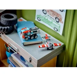 Blokvogn med helikopter