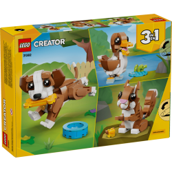 S�de dyr: Legesyg hundehvalp