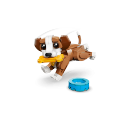 S�de dyr: Legesyg hundehvalp