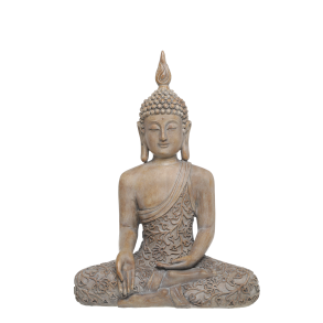 Buddha siddende H41/L30/B16 cm latte