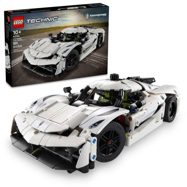 Koenigsegg Jesko Absolut-hyperbil � hvid