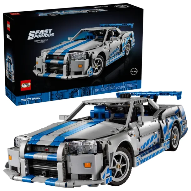 2 Fast 2 Furious Nissan Skyline GT-R (R34)-bil