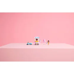 Candyfloss-bod og scooter