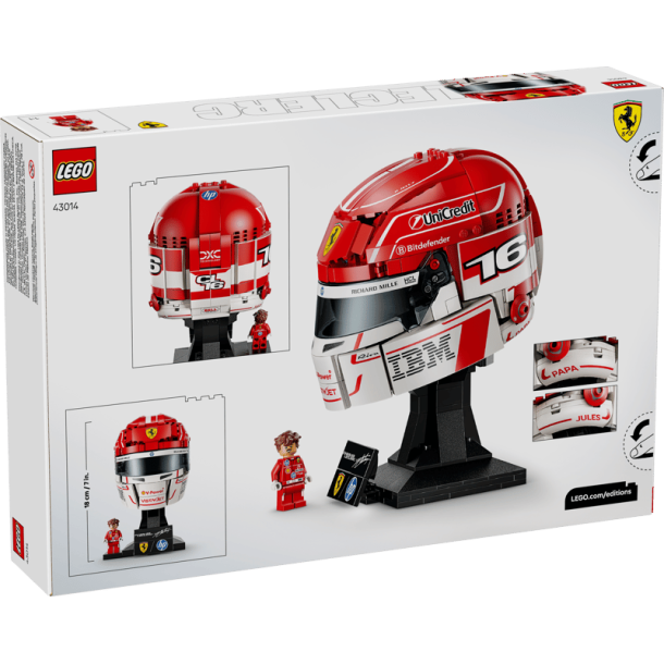Scuderia Ferrari HP Charles Leclerc-hjelm