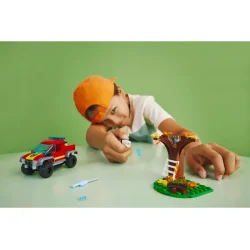 Firhjulstrukket redningsvogn