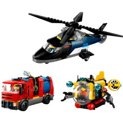 Remix � helikopter, brandbil og ub�d 