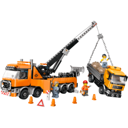 Stort bj�rgningsk�ret�j med kran