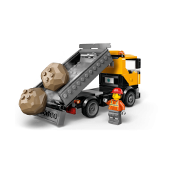 Stort bj�rgningsk�ret�j med kran