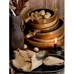 Tours Skl i tr m. hndtag H5/20 cm natur