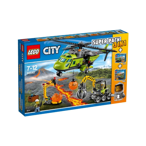 Bypakke, Superpakke 3 i 1 (St 60121, 60122 og 60123)