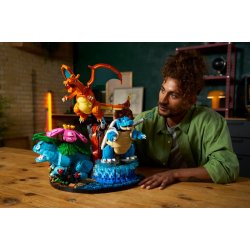 Venusaur, Charizard og Blastoise