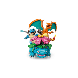 Venusaur, Charizard og Blastoise