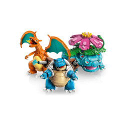 Venusaur, Charizard og Blastoise