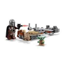 Mandalorianeren og Grogus speederbike