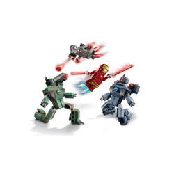 Iron Man og War Machine mod Hammer-droner