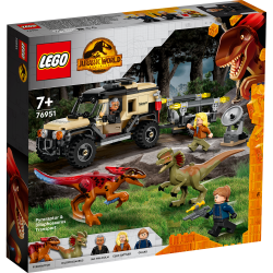 Pyroraptor og dilophosaurus-transport