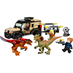 Pyroraptor og dilophosaurus-transport