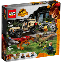 Pyroraptor og dilophosaurus-transport