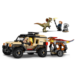 Pyroraptor og dilophosaurus-transport