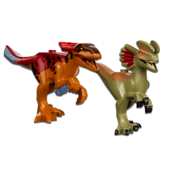 Pyroraptor og dilophosaurus-transport
