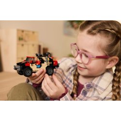 Offroad-flugt fra raptor