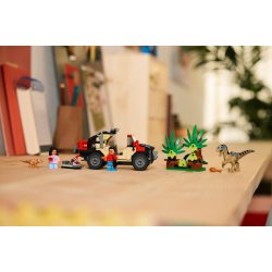 Offroad-flugt fra raptor