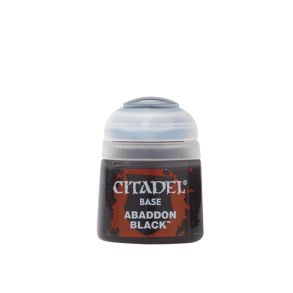 CITADEL COLOUR: BASE ABADDON BLACK TM 