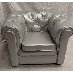 Mini Chesterfild slv stol 