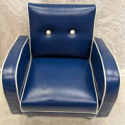 MINI NANCY STOL MRKEBL MED HVID KANT