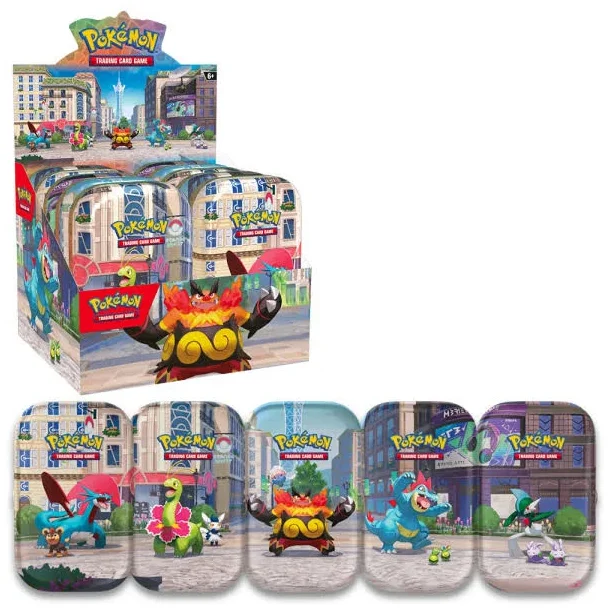 Pok�mon Mini Tin - Lumiose City Mini Tin - Udgivelse 5 Juni - Forudbestilling 