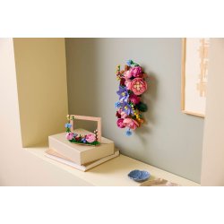 Billedramme med blomster