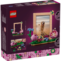 Billedramme med blomster