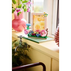 Billedramme med blomster