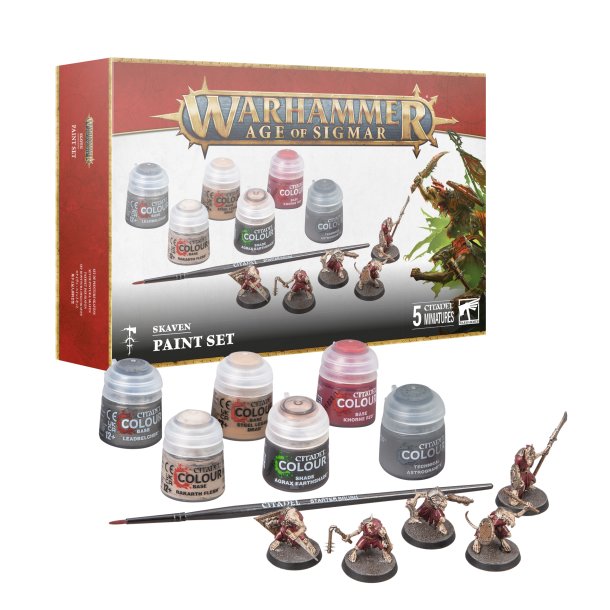 AOS SKAVEN + PAINT SET