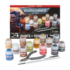 Warhammer 40K Paints + Tools 11th ed