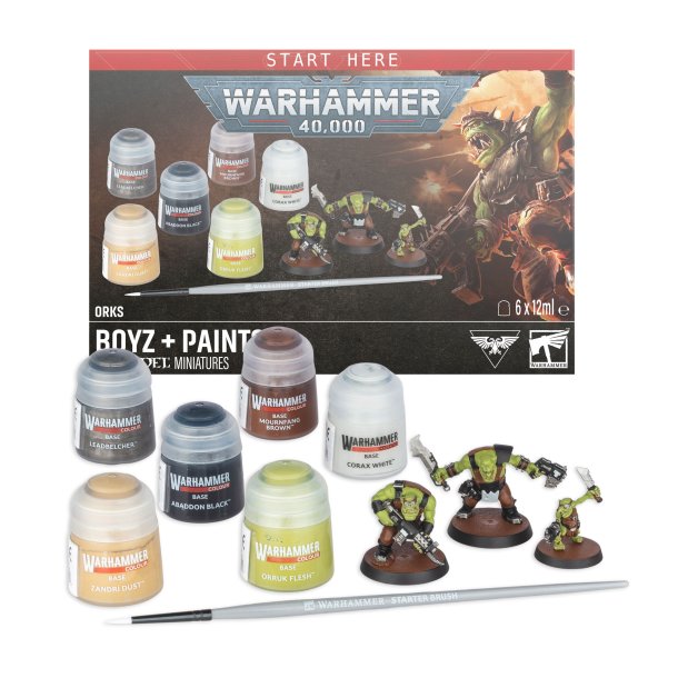 Orks + Paints