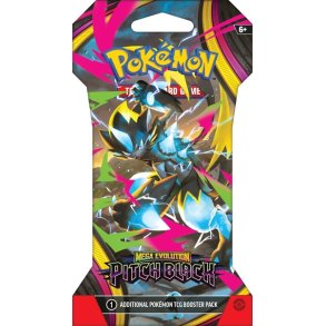 Pok�mon Booster Pakke - ME05 - Mega Evolution: Pitch Black Sleeved Booster Pakke